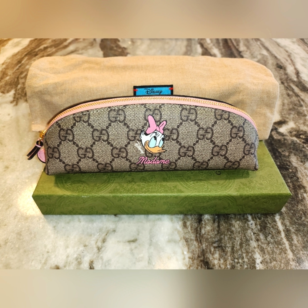 Gucci x Disney Daisy Duck Pencil Case